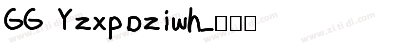 TT Backwards字体转换